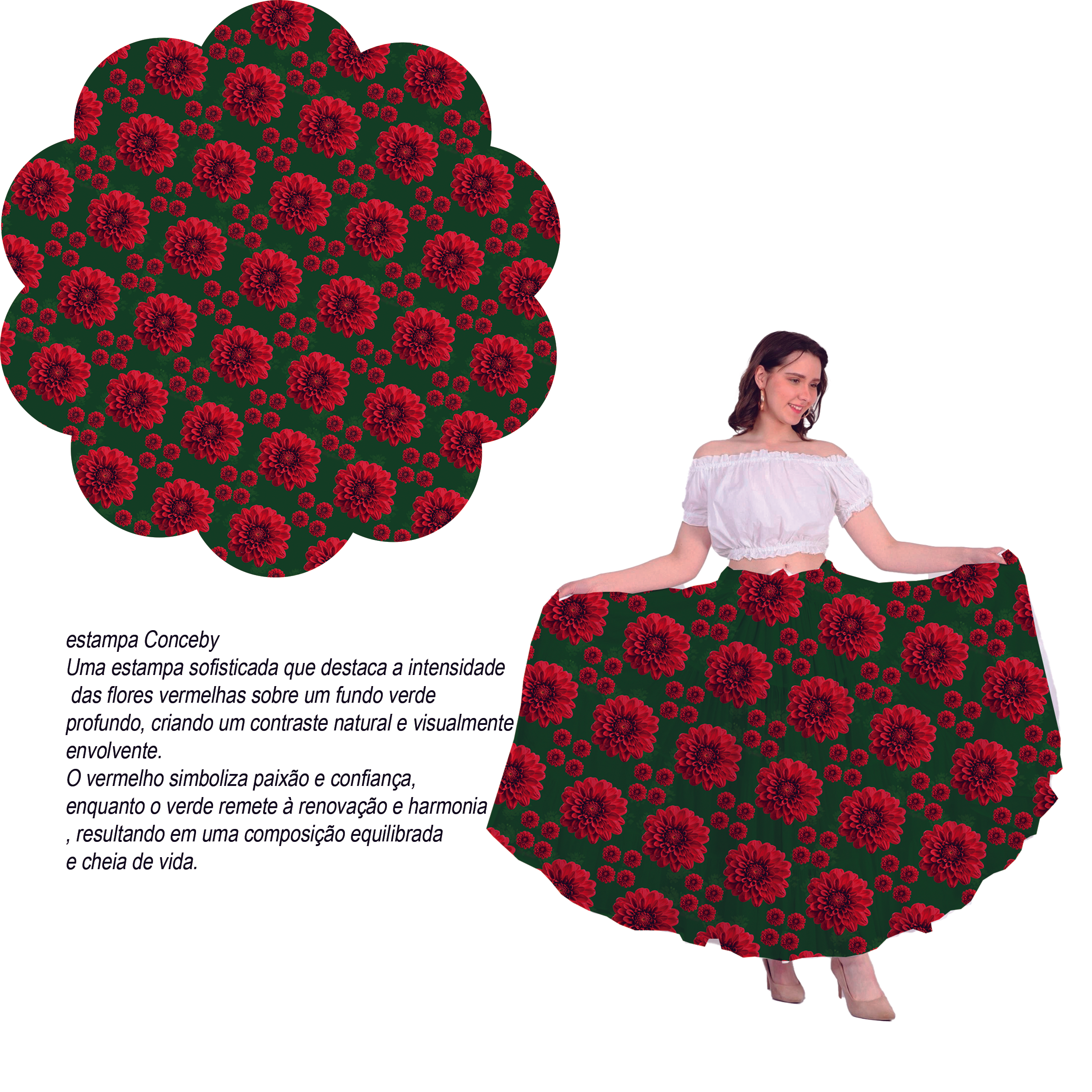 vestido Conceby